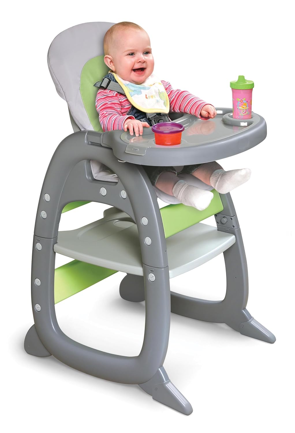 Envee II - Silla alta para bebé con mesa de juego para niños pequeñ...