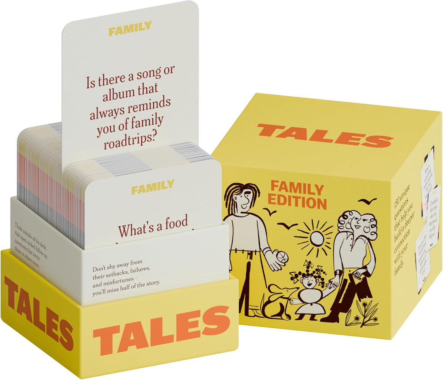 TALES 150 Tarjetas de Conversación, Edición Familiar, para Familias...