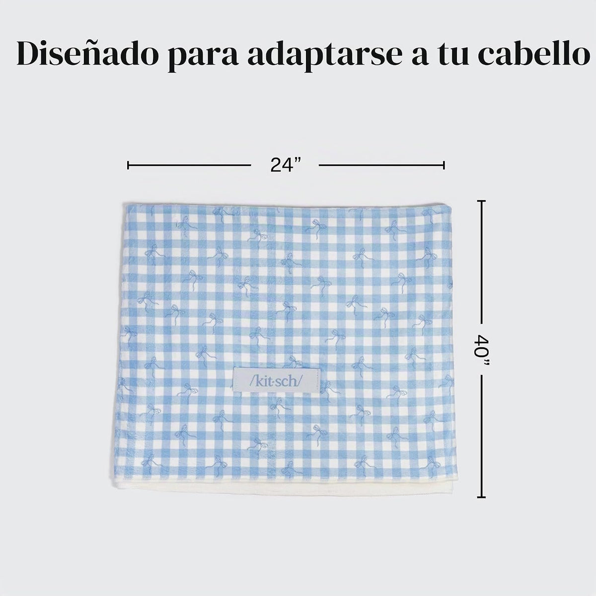 Kitsch Toalla de pelo de microfibra XL para mujer | Toallas de micr...