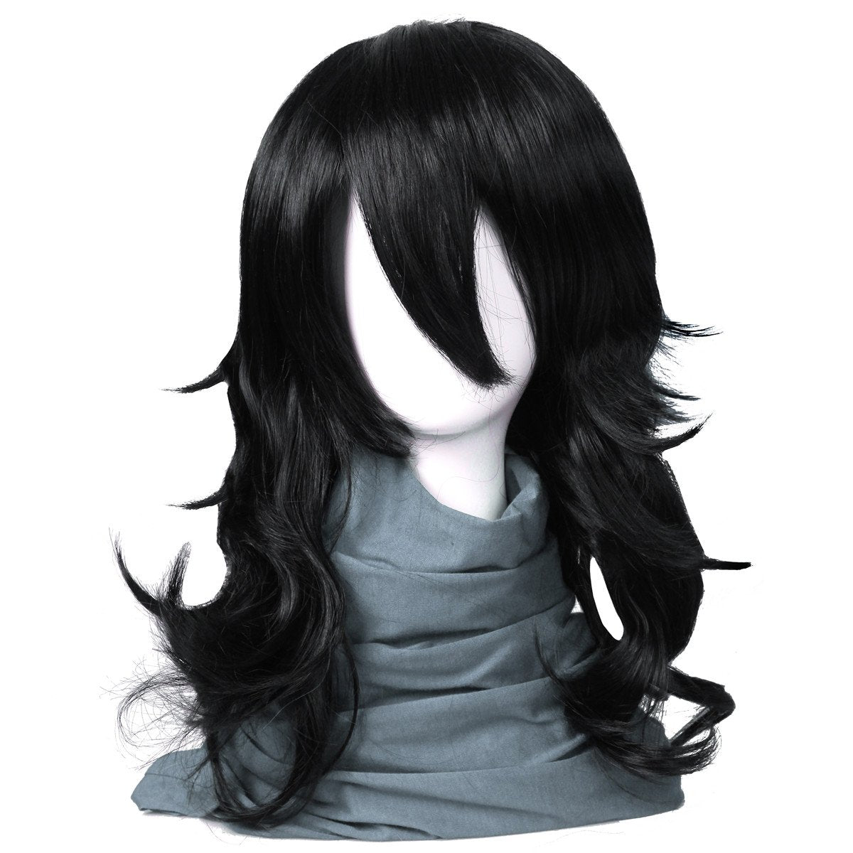 ColorGround Peluca corta de anime para cosplay