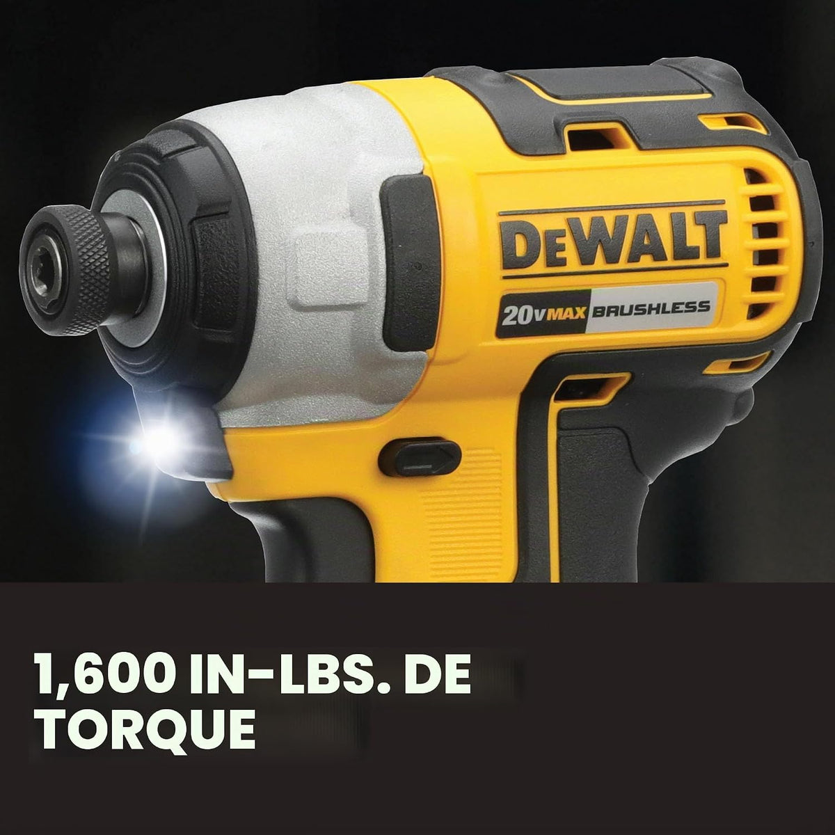 DEWALT Taladro inalámbrico de 20 V MAX y destornillador de impacto,...