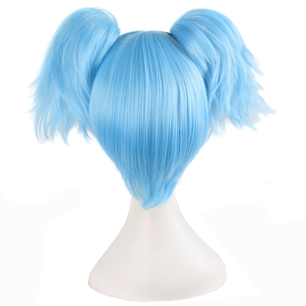MapofBeauty Peluca corta de tres piezas azul claro de 12"\/30cm...