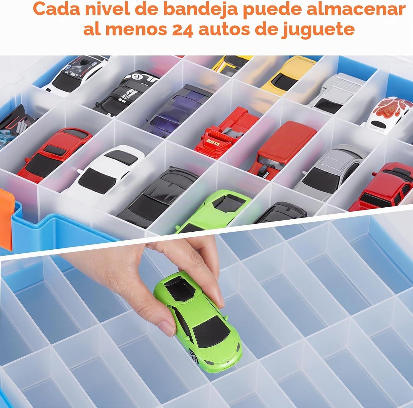 Blummy Estuche de transporte resistente para almacenamiento de 128...