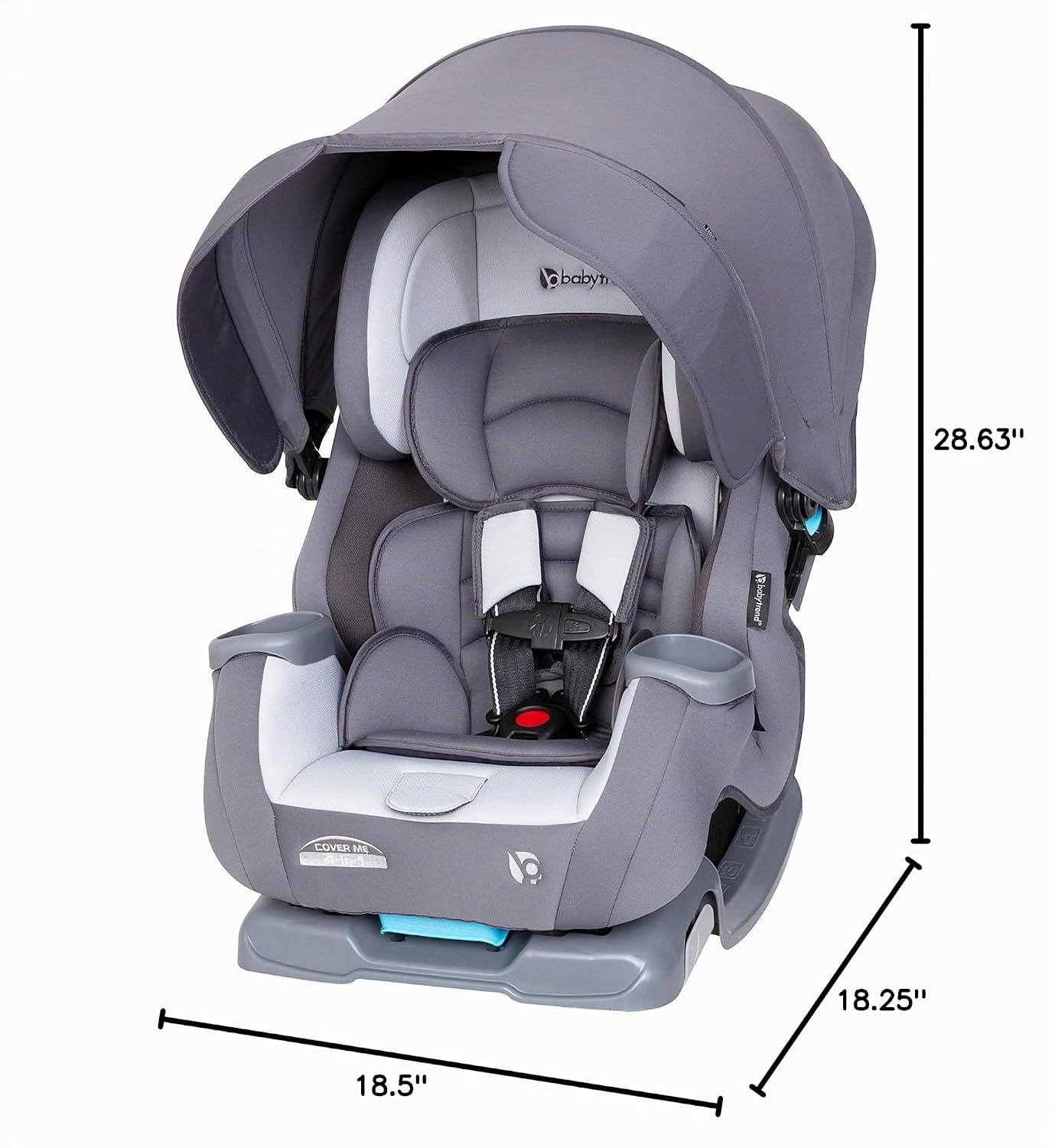 Baby Trend Cover Me™ Asiento convertible 4 en 1 para automóvil, Vespa