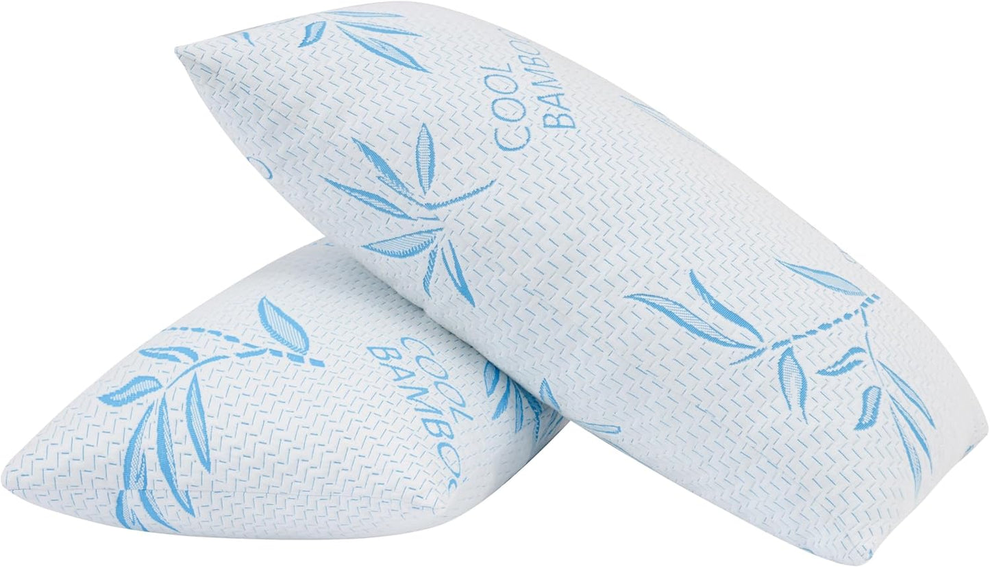 Paquete de 2 almohadas de tamaño King para dormir, almohada de cama...
