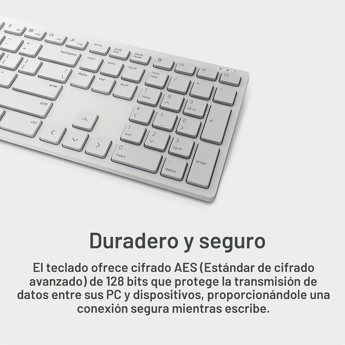 Dell Pro Keyboard and Mouse KM5221W - Inalámbrico, interfaz de 2.4...
