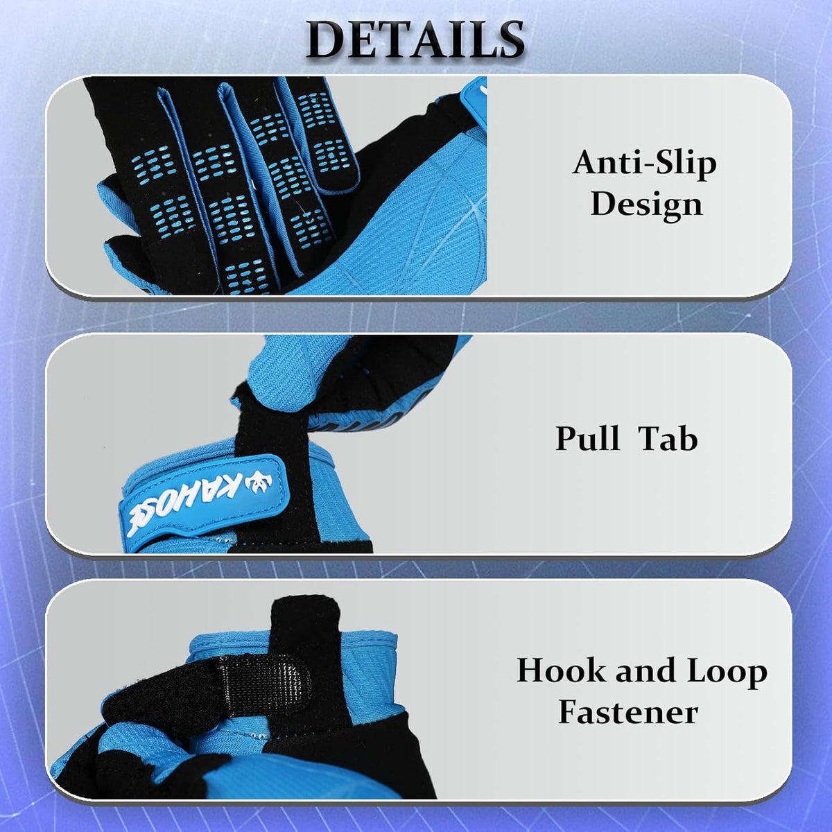 FASTGOOSE - Guantes de motocicleta unisex con pantalla táctil, para...