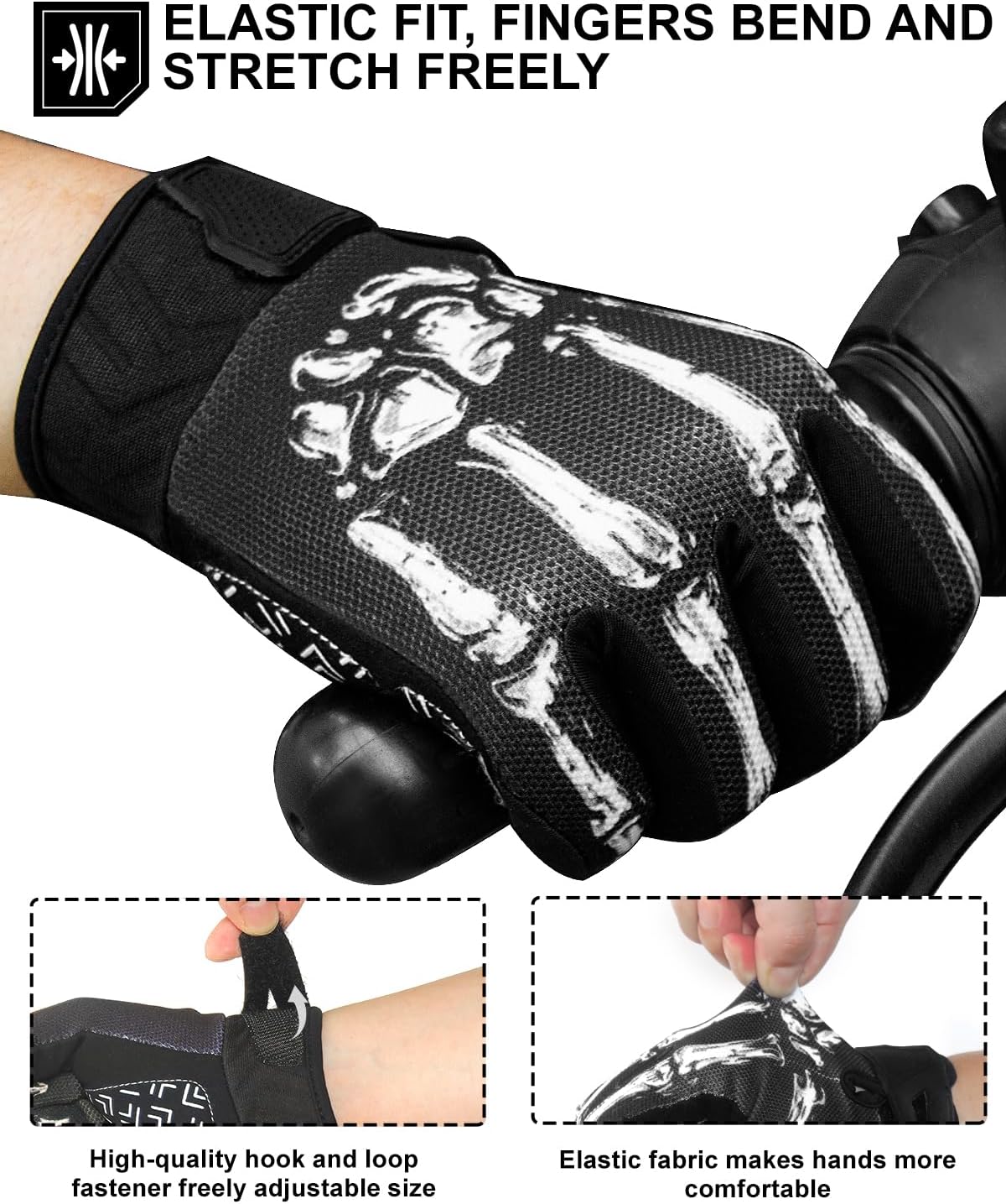 Guantes de motocicleta RIGWARL para hombres y mujeres con función t...