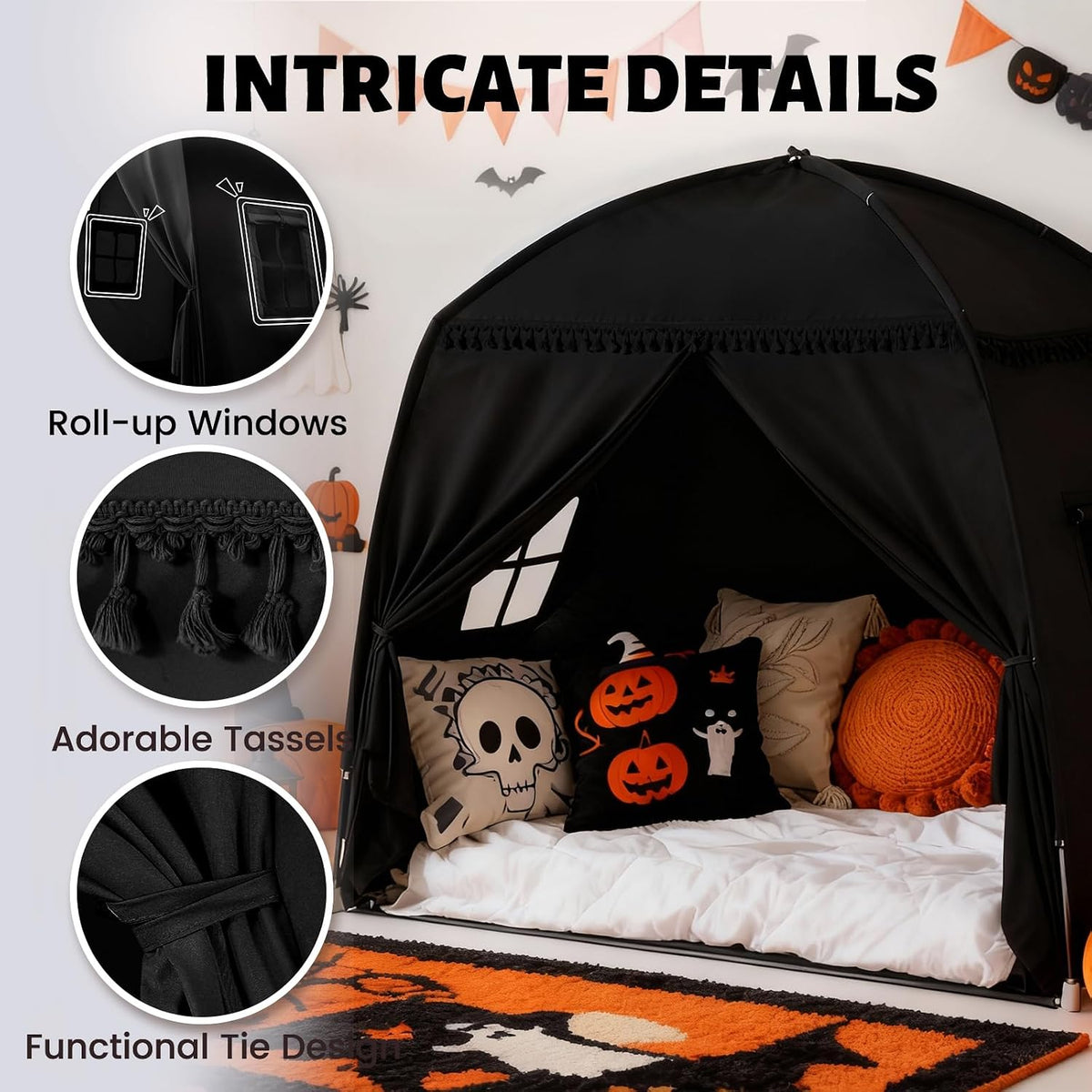 Sumbababy Tienda de campaña grande tipo tipi para niños \u2013 Tien...