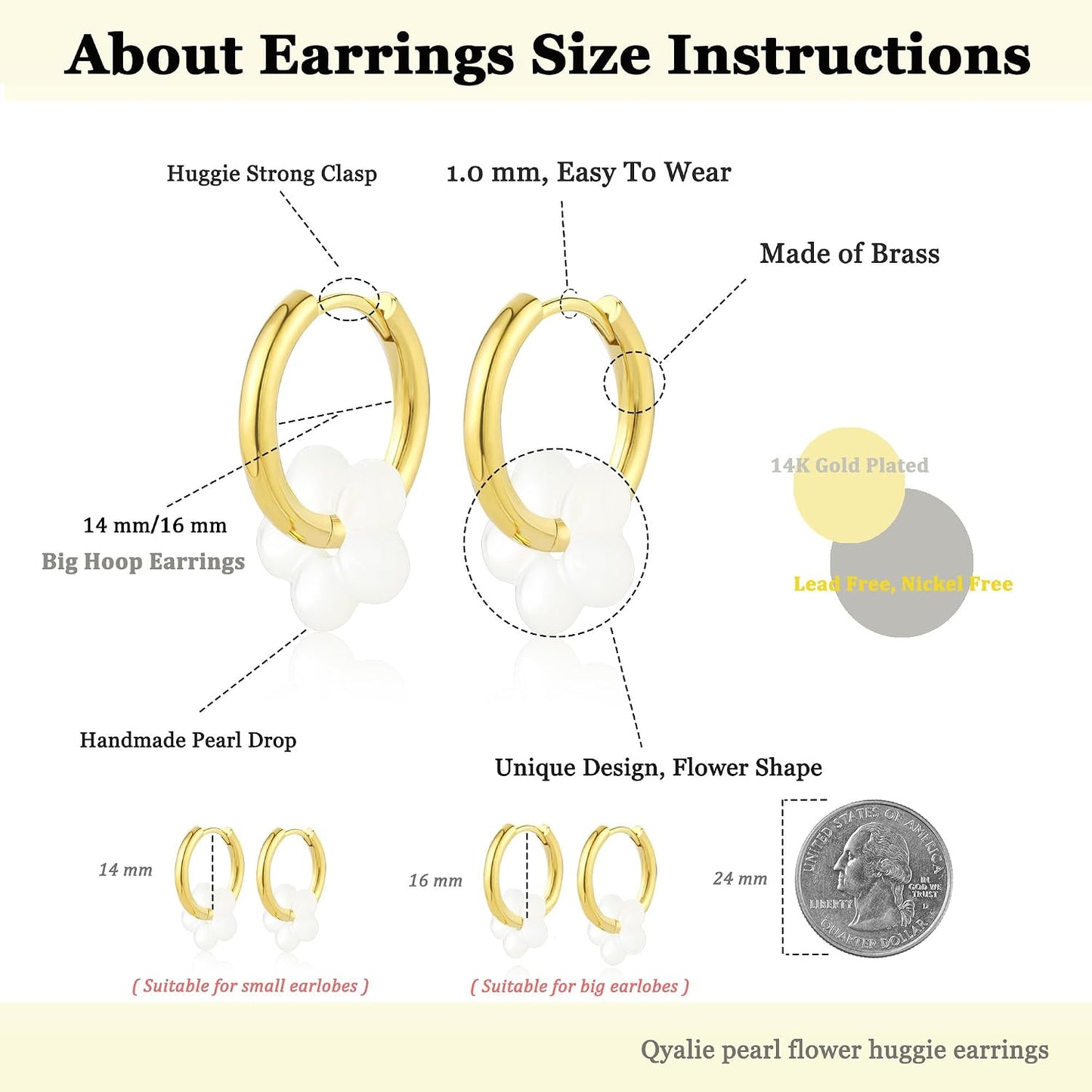 Aretes colgantes de perlas para mujer, cadena larga de enhebrador,...