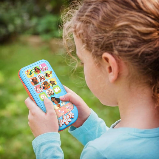 Moana - Teléfono de juguete para niños con juegos de aprendizaje pr...