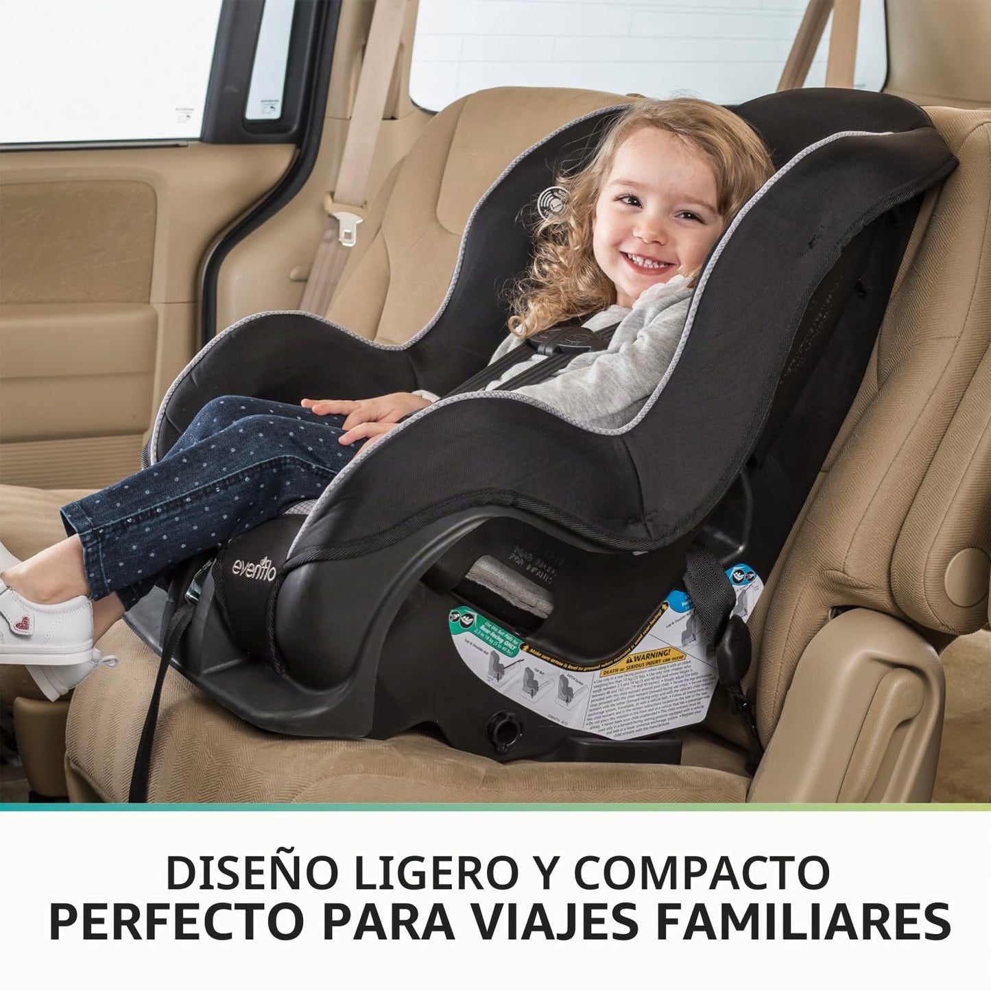 Evenflo Tribute LX - Asiento convertible para automóvil | Modos ori...