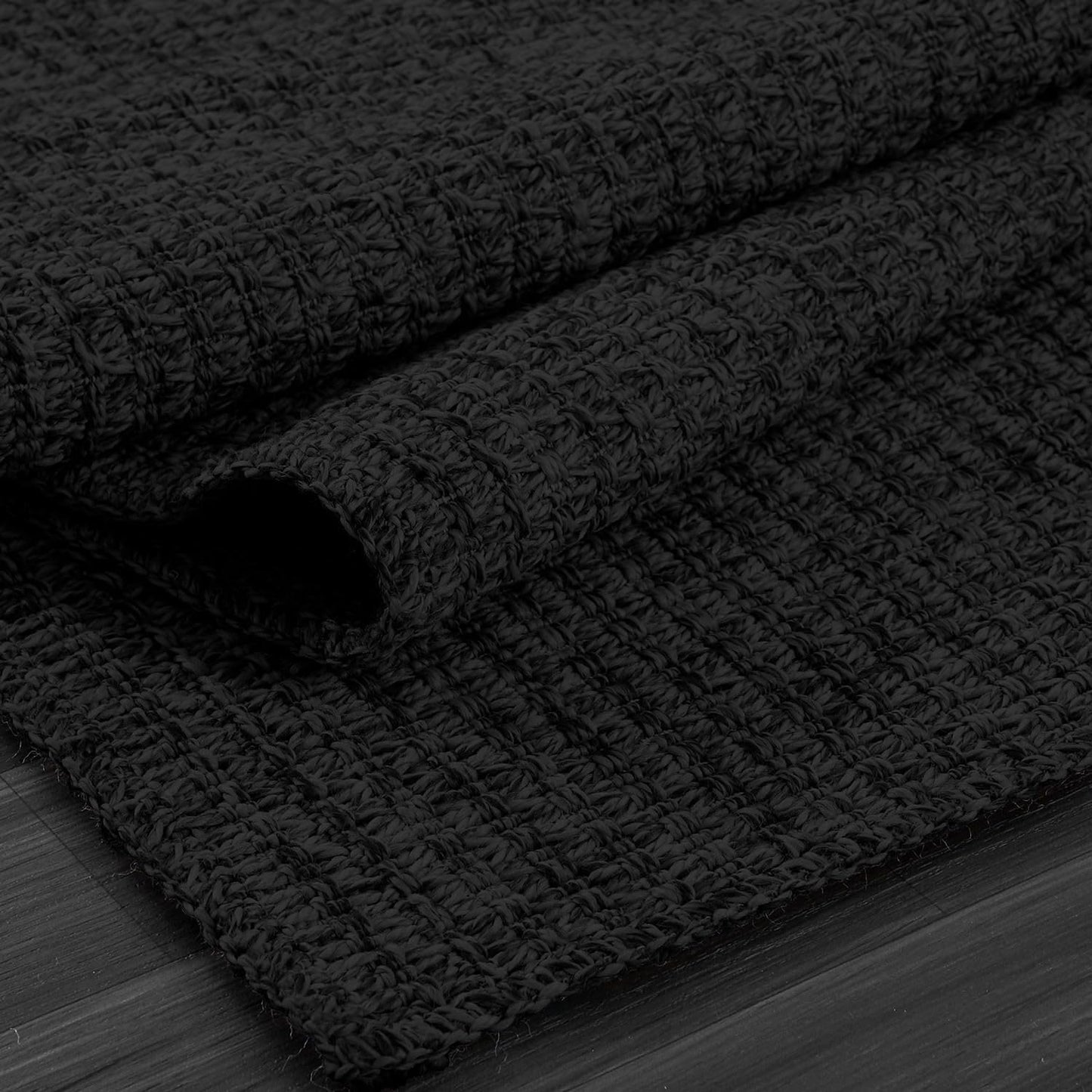 Luul Home Easy Yute Rugs - Alfombra de 8 x 10 pies, color gris oscu...