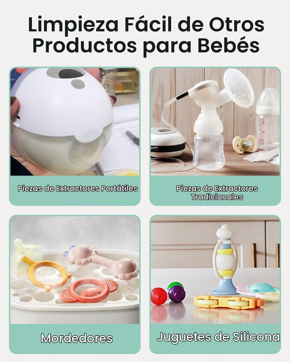 GROWNSY Comprimidos oficiales para lavar botellas de detergente 130...