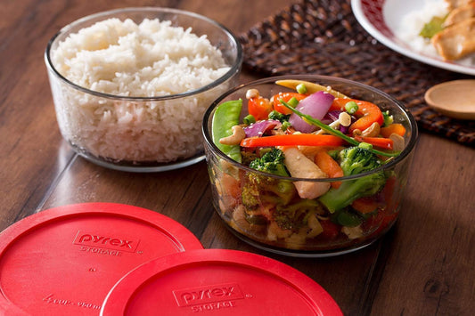 Pyrex Simply Store (Paquete de 8) Juego de recipientes de vidrio pa...