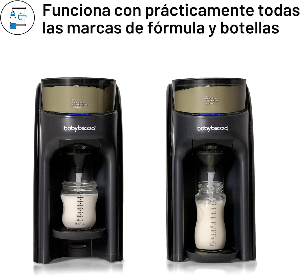 Baby Brezza Dispensador de fórmula avanzado Formula Pro + máquina p...