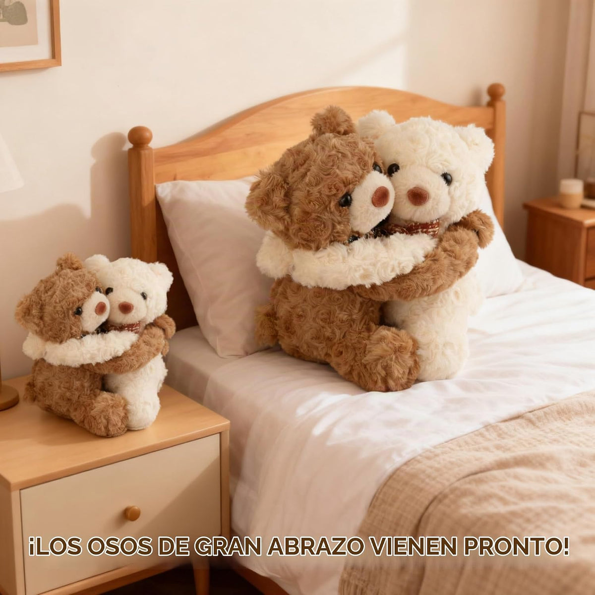 Ositos de peluche que se abrazan, Dos ositos de peluche que se abra...