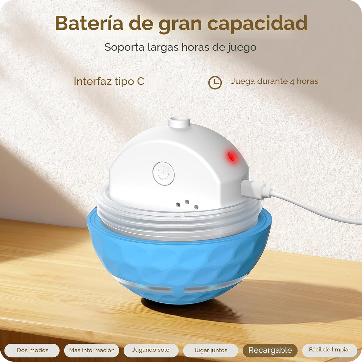 Apasiri - Juguetes interactivos para perros: Bolas para perros que...