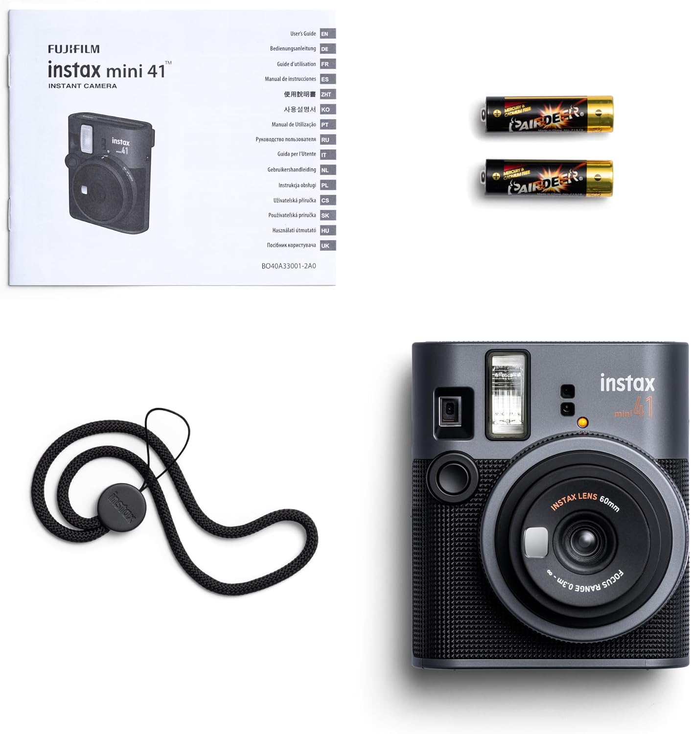 Fujifilm Instax Mini 41 Cámara Instantánea de Película