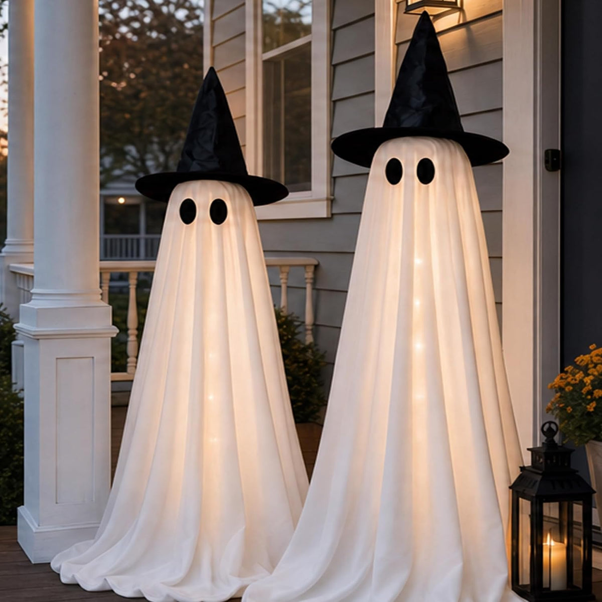 Decoraciones de Halloween para interiores \u2013 Paquete de 2 fanta...