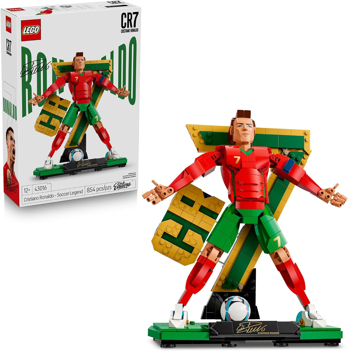 LEGO Editions Cristiano Ronaldo \u2013 Leyenda del fútbol \u2013 Ju...