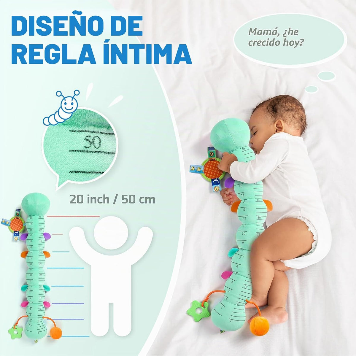 Sumobaby Juguetes para bebés 0-6 6-12 meses, juguete de peluche de...