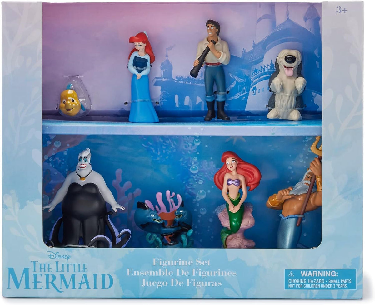 Disney Store Juego oficial de figuras de La Sirenita \u2013 8 figur...