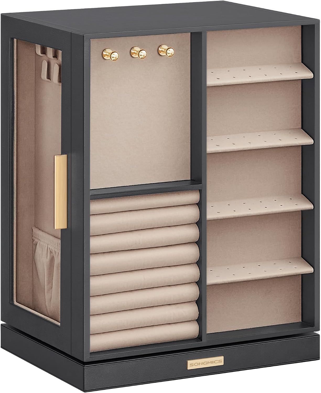 SONGMICS GISELLA Collection UJBC170G01 - Joyero organizador girator...