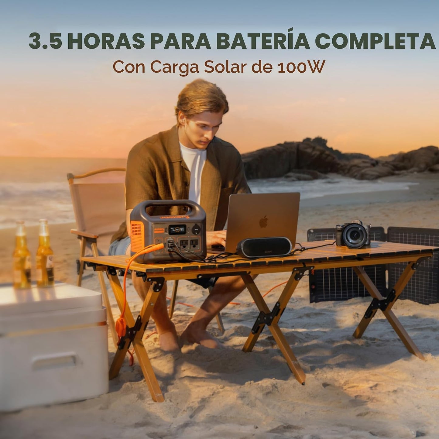 Jackery Estación de energía portátil Explorer 300, batería de litio...