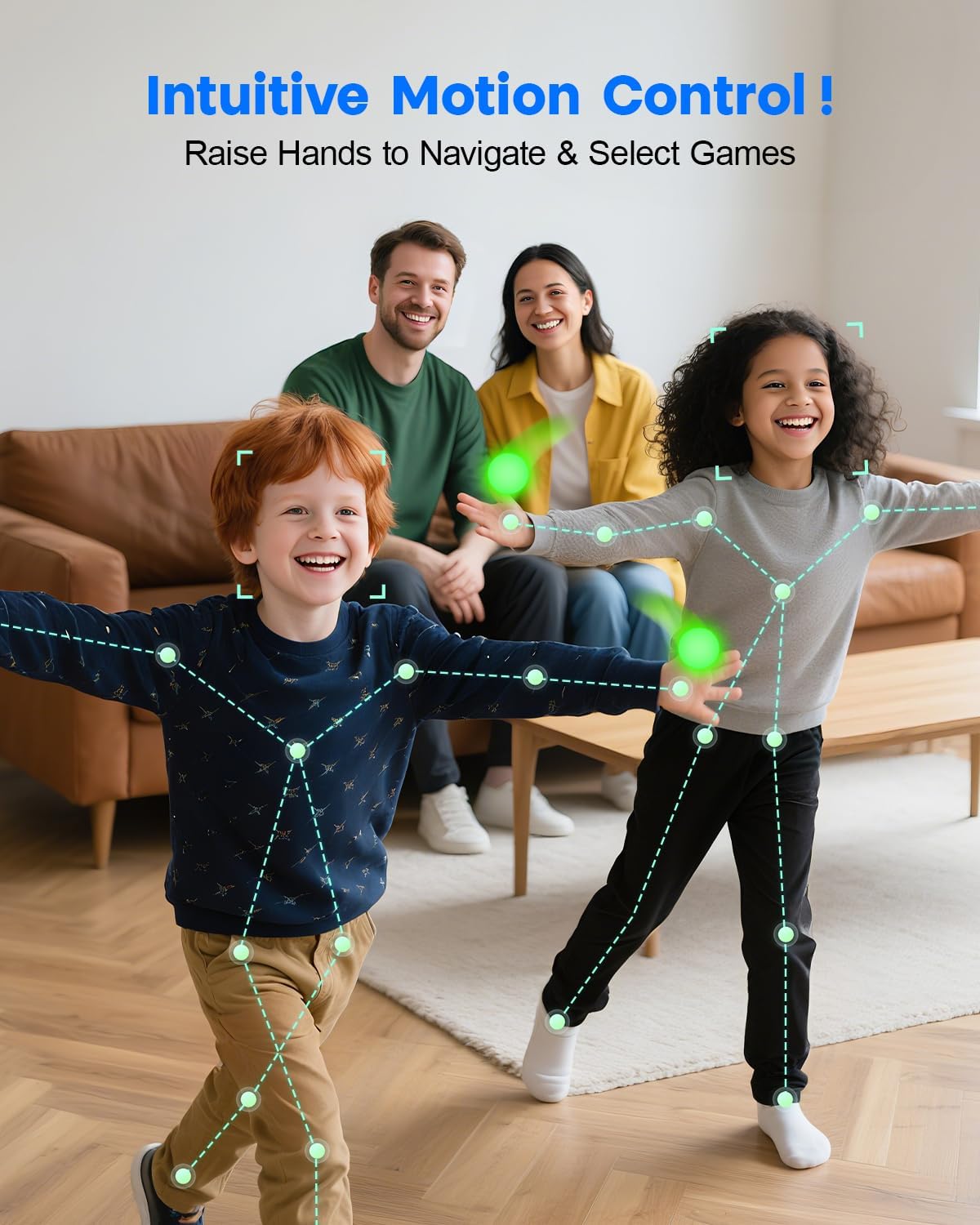 Consola de juegos MetFut AR Motion para niños y familias: sistema d...