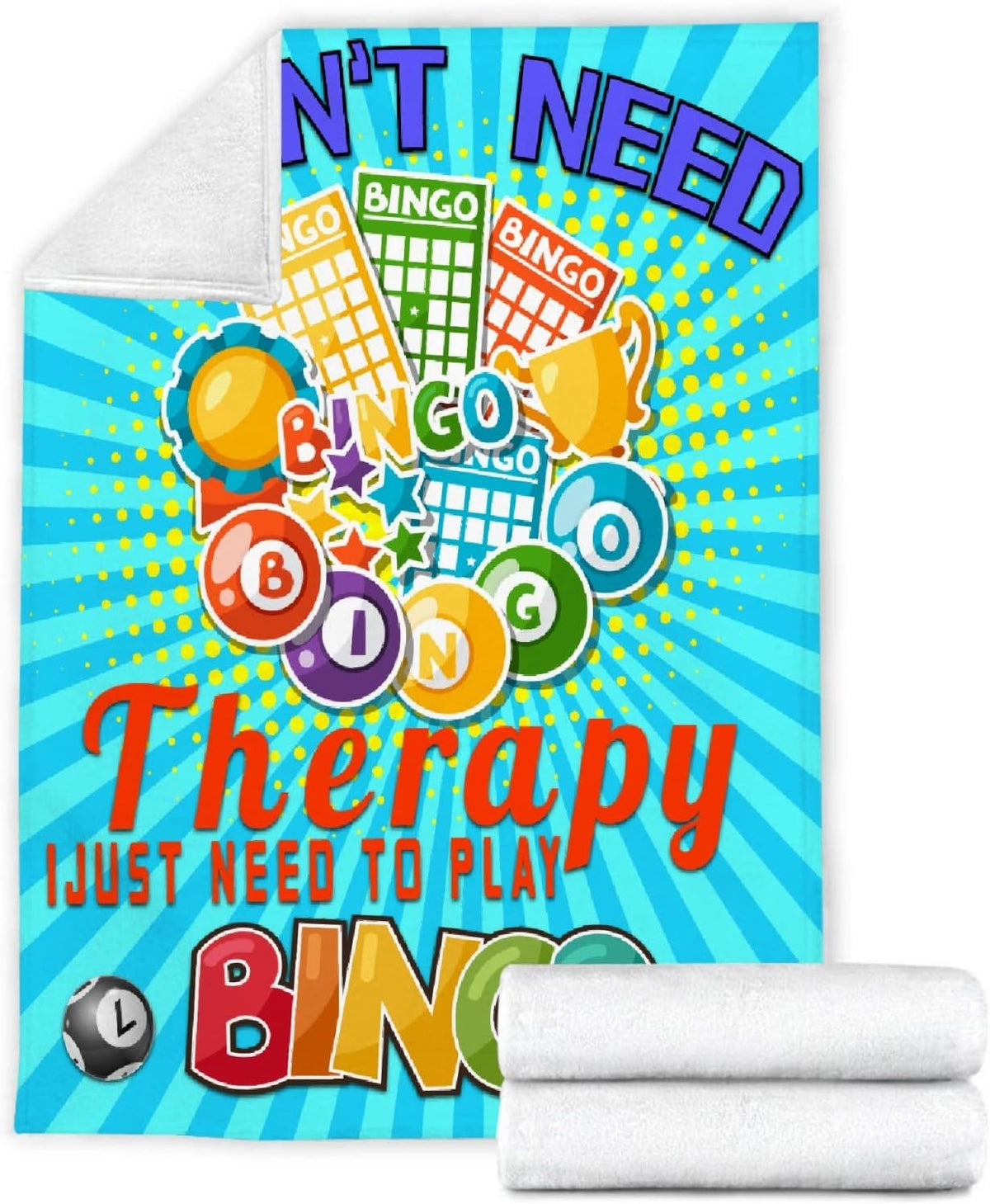 SANBOBO I Don't Need Therapy, I Just Need to Bingo - Manta de F...