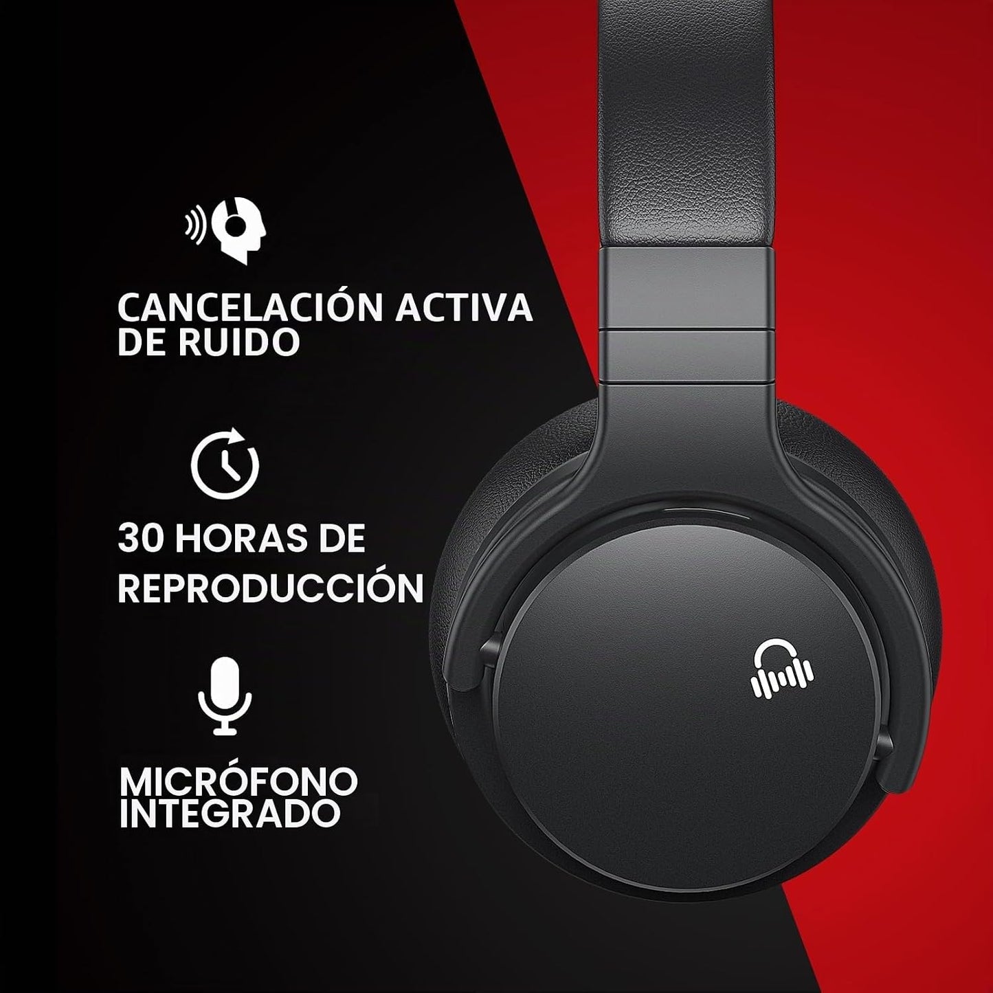 Million Sold - Auriculares clásicos E7 con cancelación activa de ru...