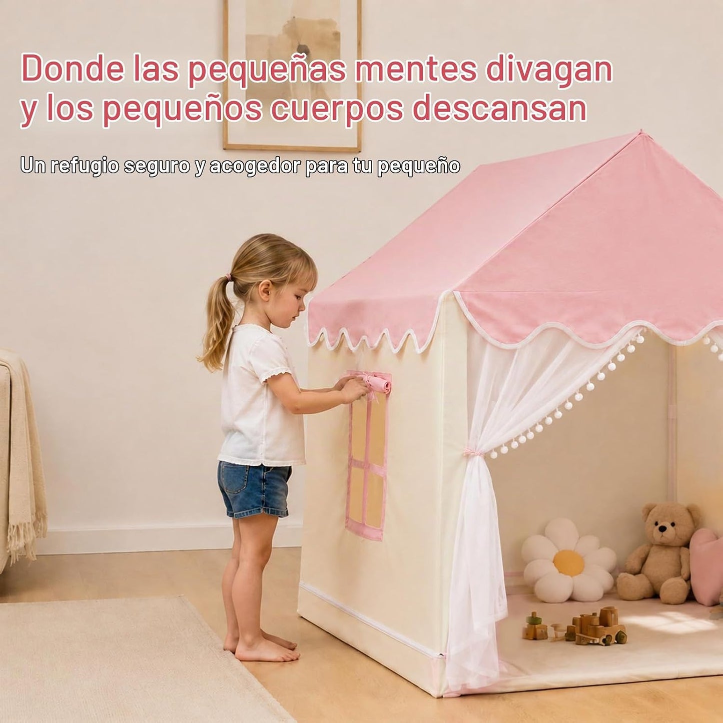 Tienda de juegos para niños Casa de juegos interior, tienda de camp...