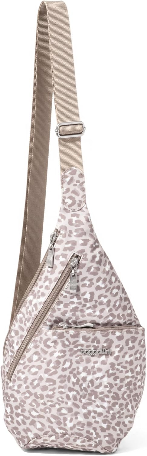 Baggallini - Mochila Mini Bandolera para Mujer - 12x7 Bolso Cruzado...