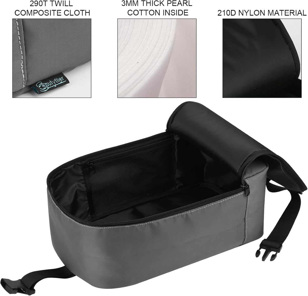 Beautyflier Bolsa de plancha de vapor de viaje para vaporizador de...