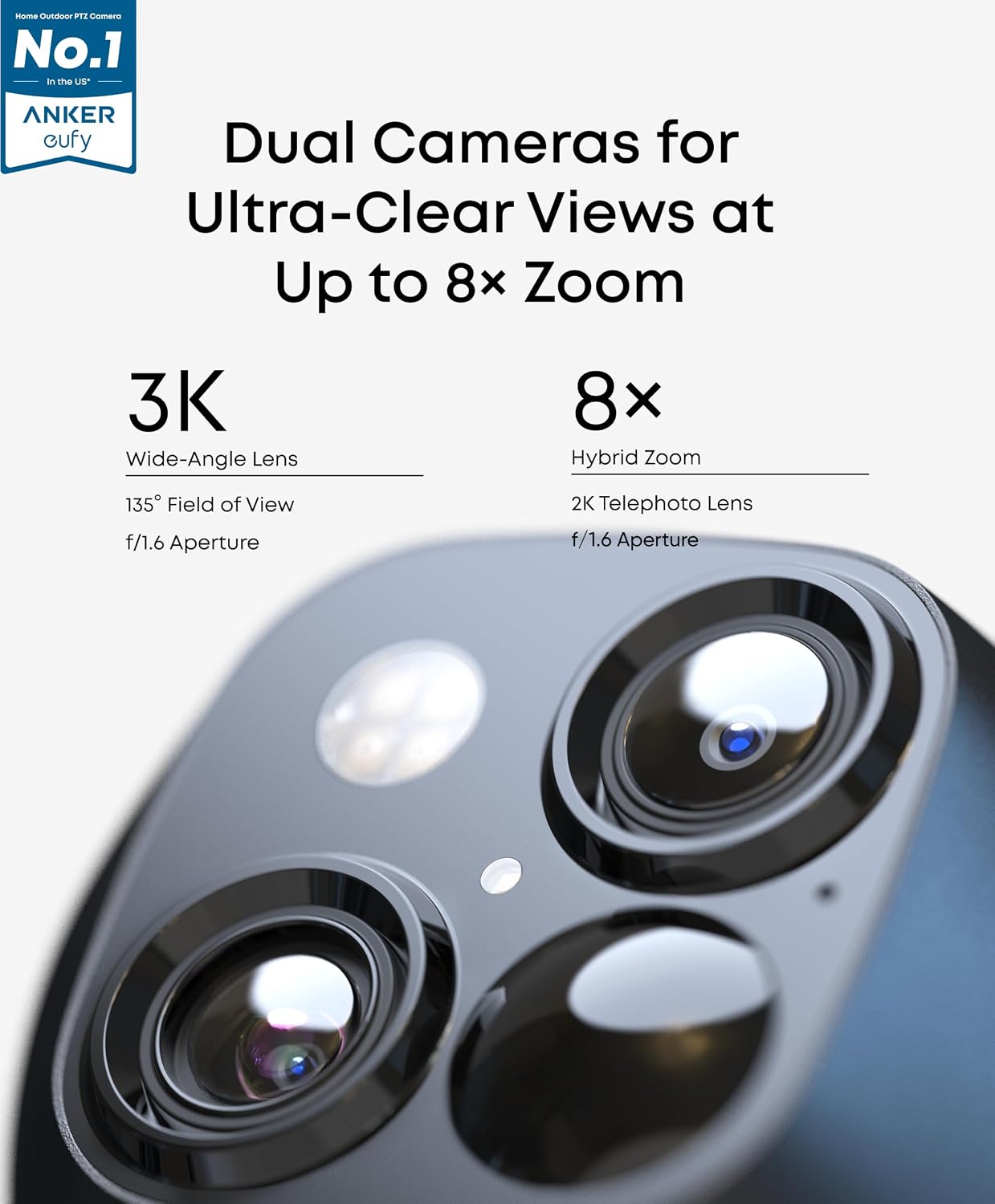 eufy Security SoloCam S340, kit de 6 cámaras, cámara de seguridad s...
