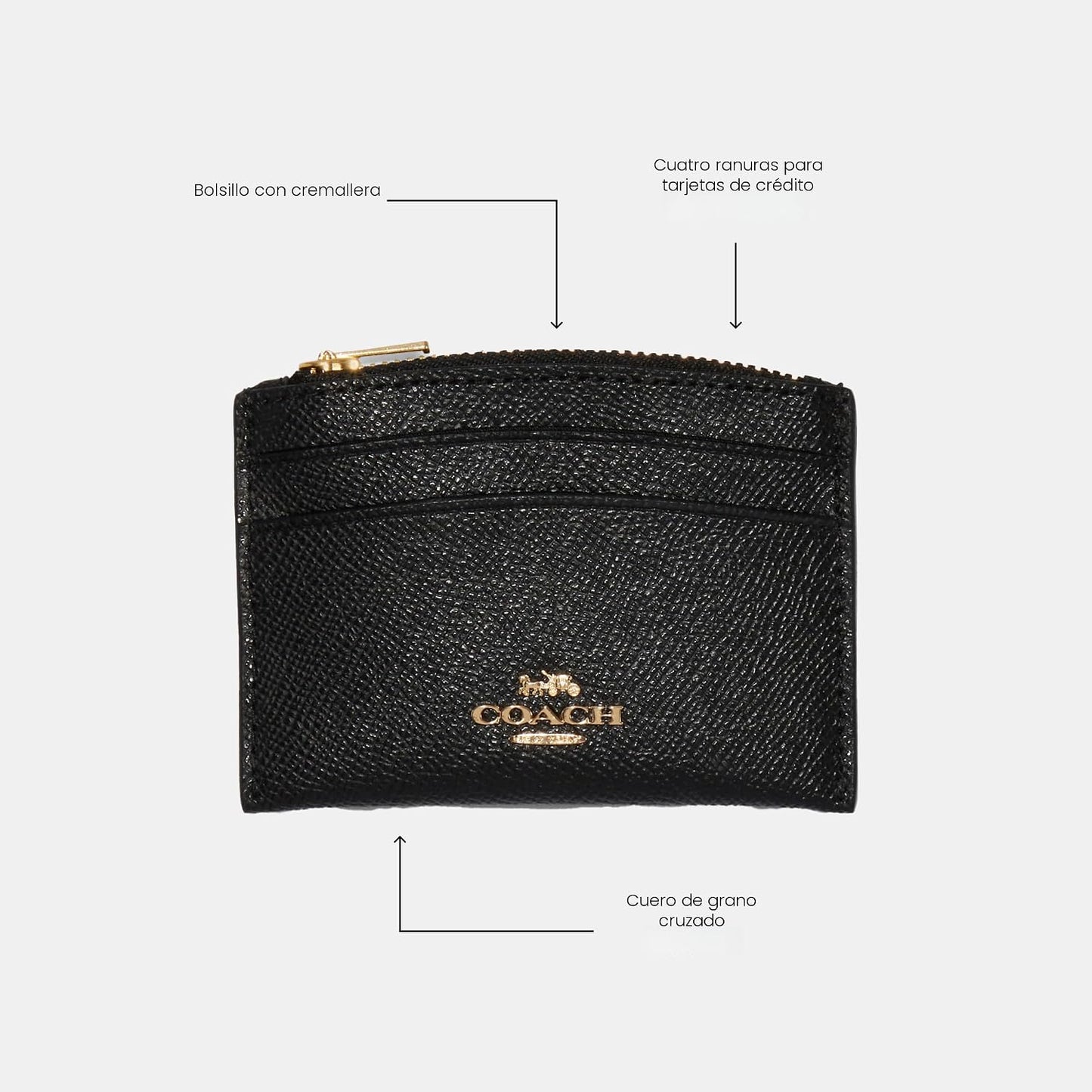 COACH Women's Shaped Card CASE