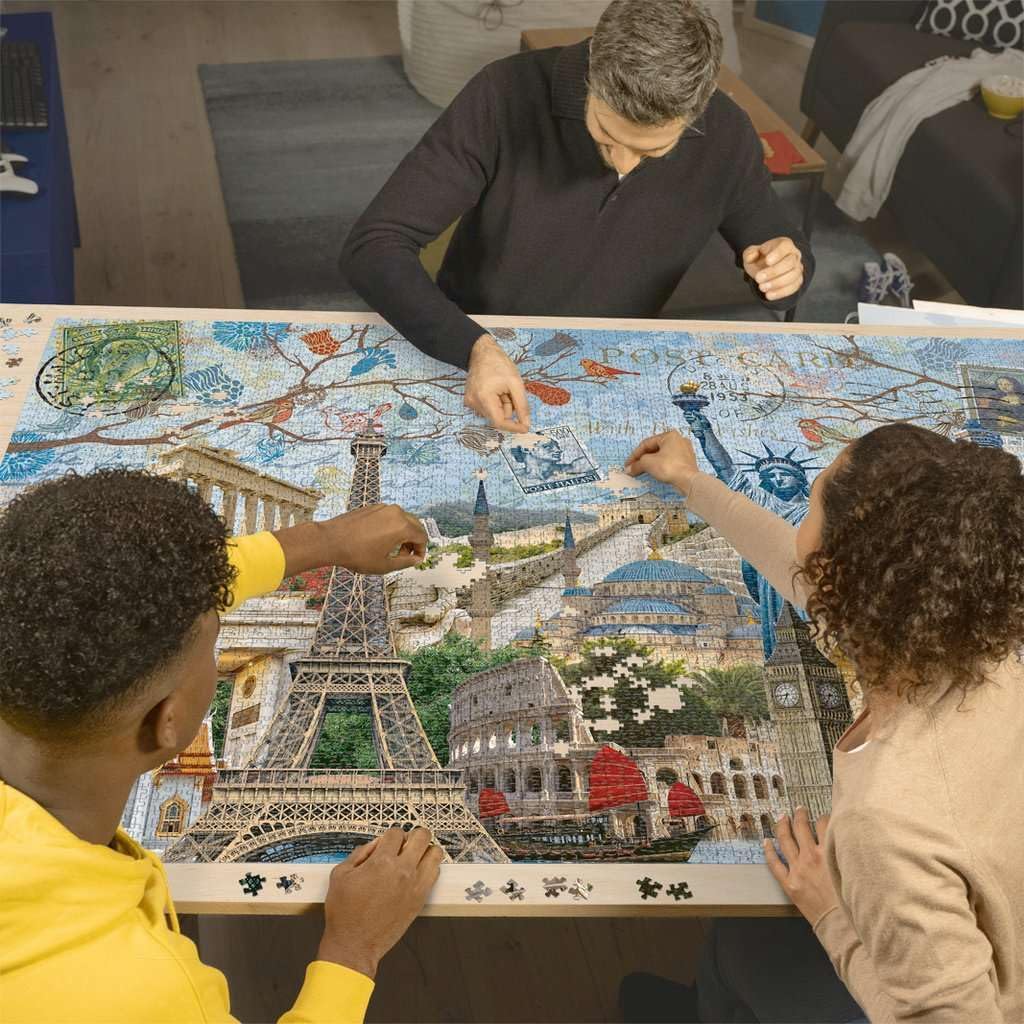 Ravensburger - Big City Collage - Rompecabezas de 5000 piezas - Imp...