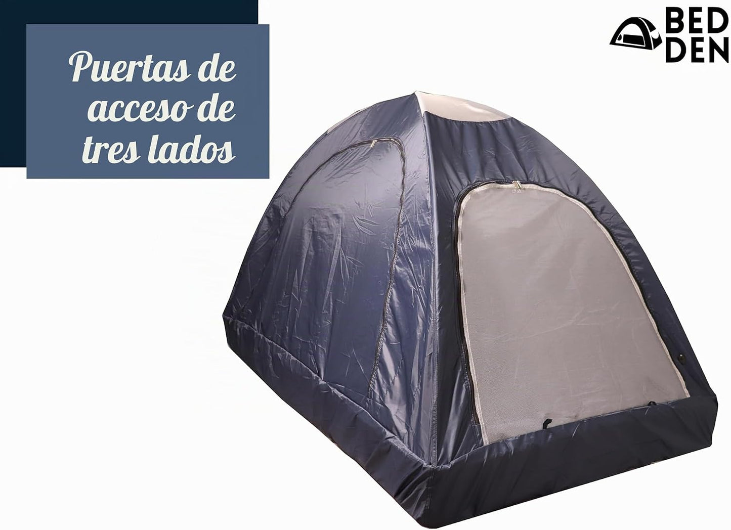 Bed Den - Toldo plegable de privacidad para cama individual XL (79....