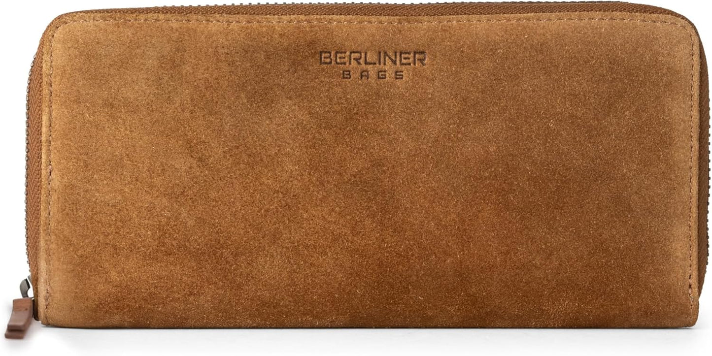 BERLINER BAGS Billetera Palma, RFID bloqueo de la cartera para muje...