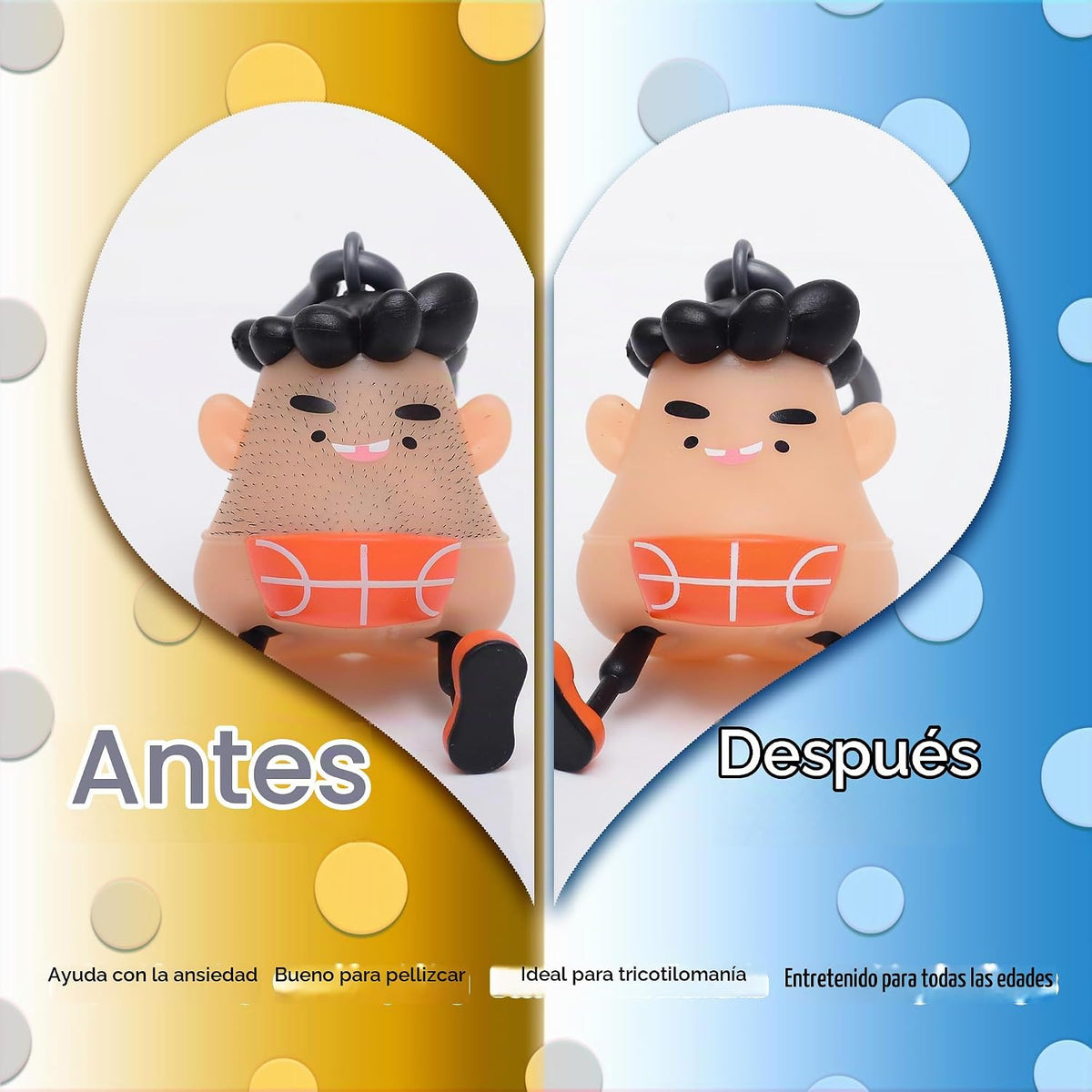 JumpJump Juguetes Fidget para Rascarse la Piel Tricotilomanía Ansie...