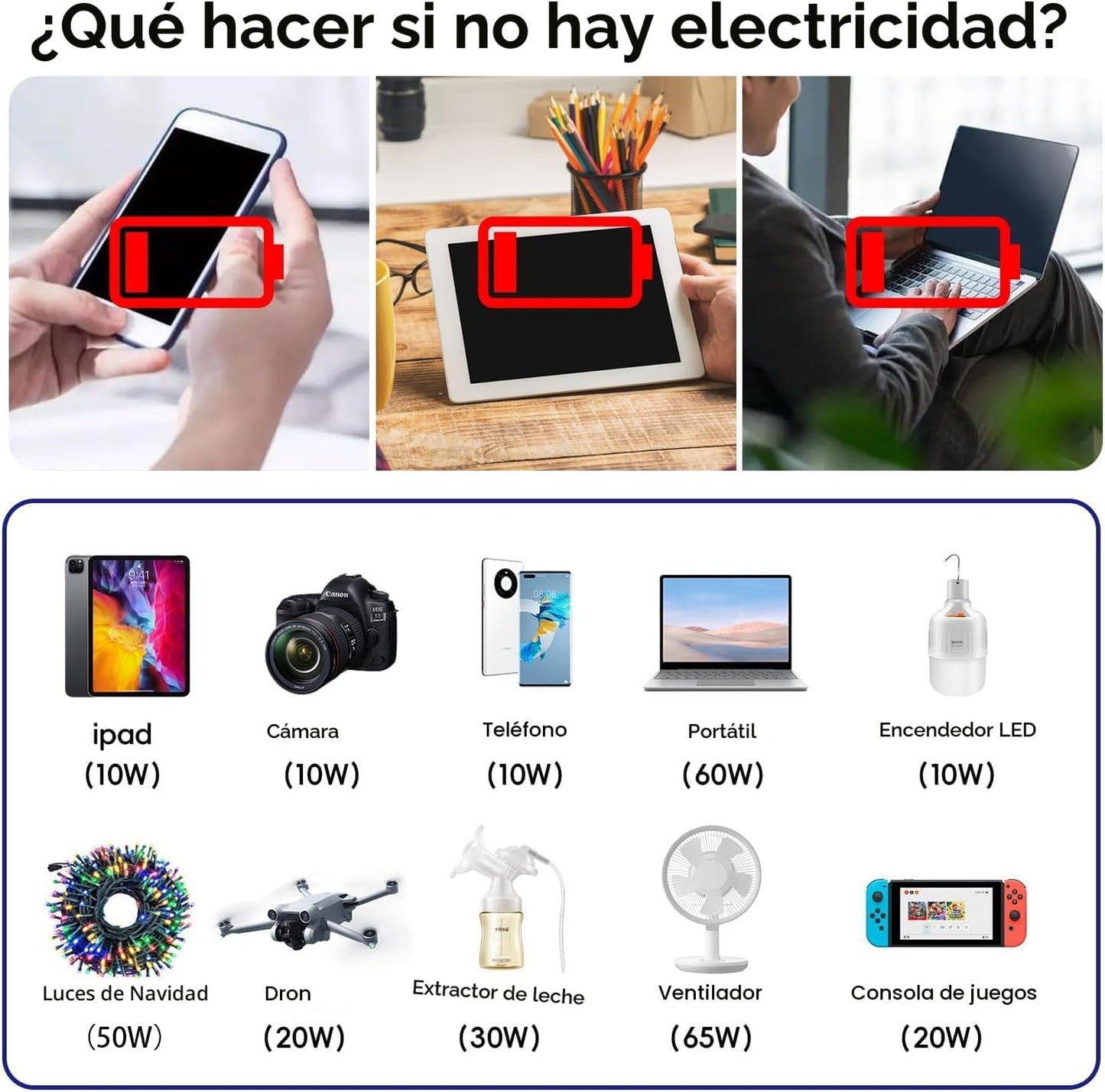 200W Inversor de corriente para automóvil DC 12V a 110V AC, adaptad...