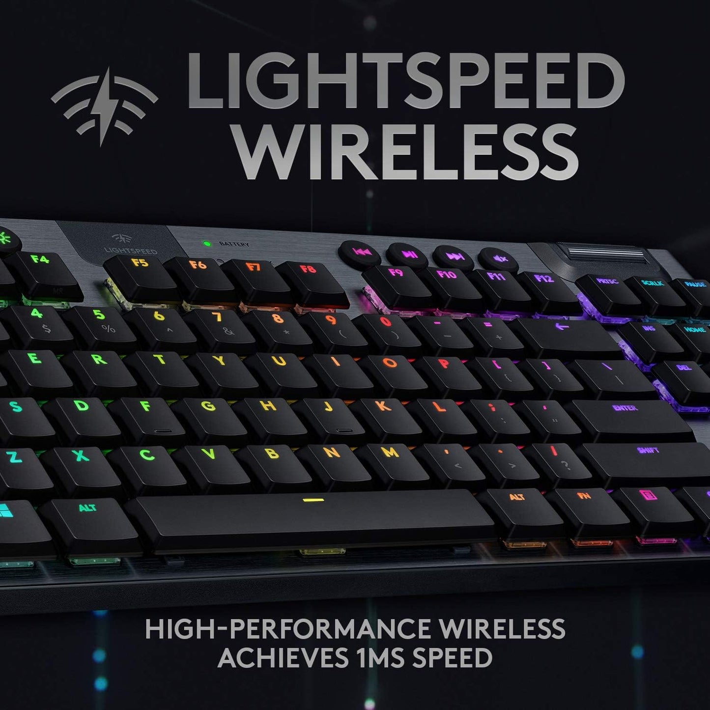 Logitech G915 TKL Tenkeyless Lightspeed Teclado mecánico inalámbric...