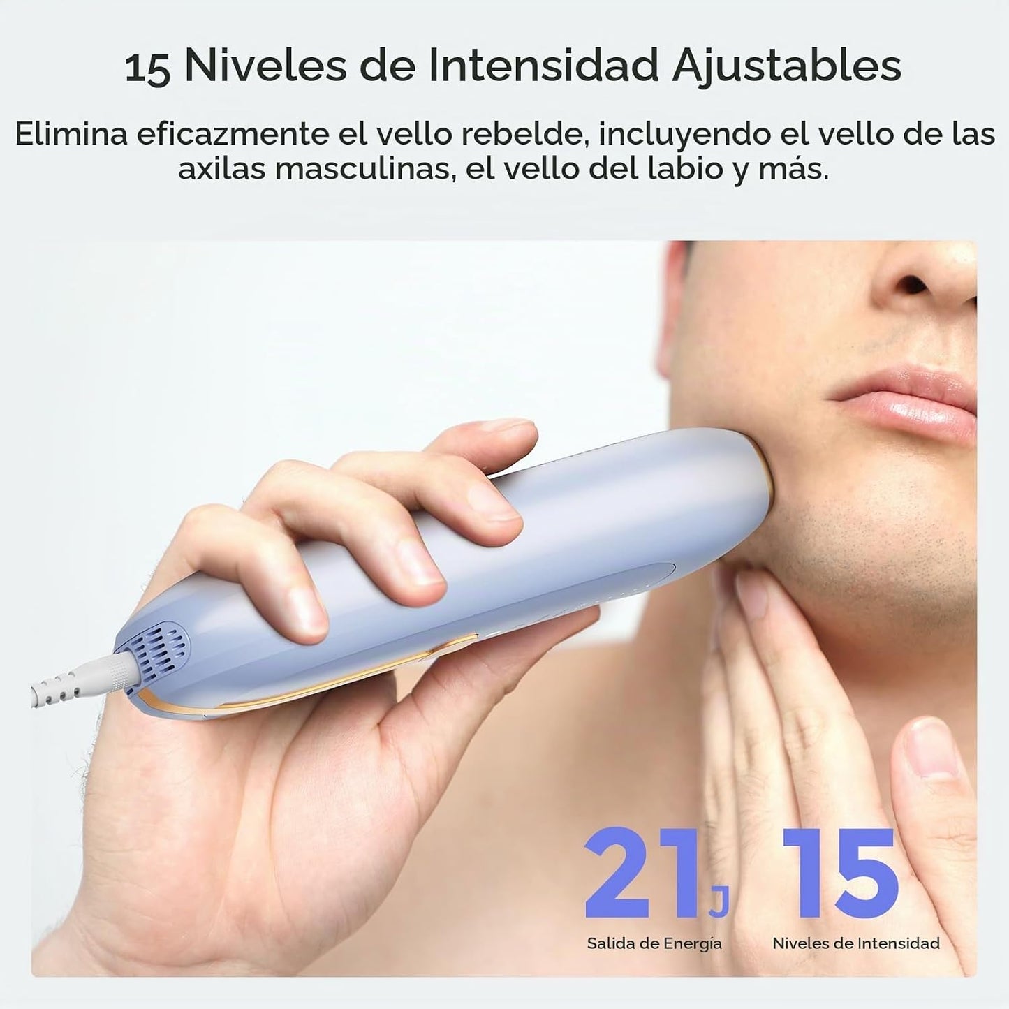 Mihilo Depilación láser, dispositivo de depilación láser IPL para m...