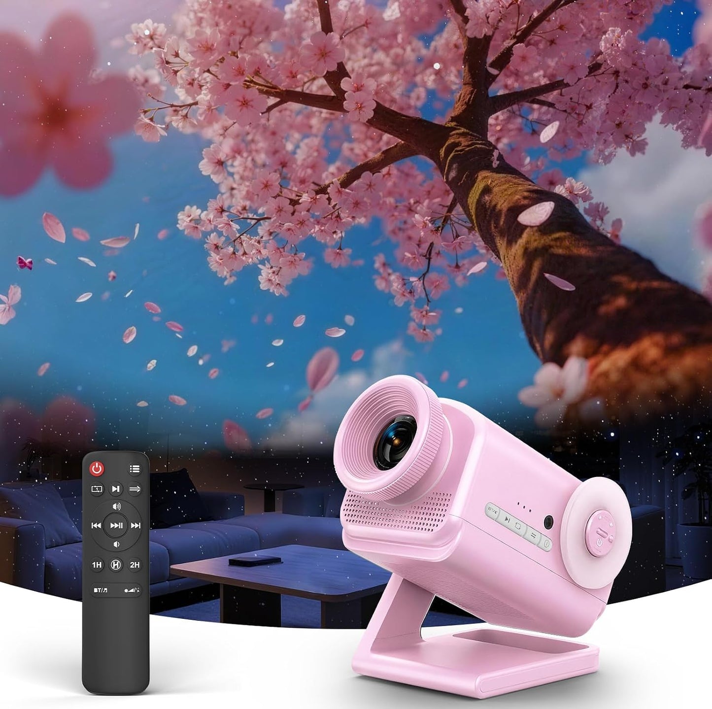 Rossetta Proyector 3D, proyector de galaxia 3D HD de 60 temas con a...