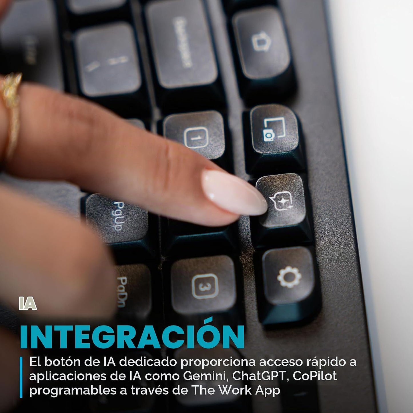 JLab Flow - Paquete de teclado y mouse, Bluetooth inalámbrico o USB...