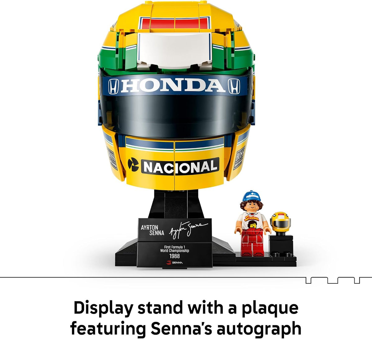 LEGO Editions Casco Ayrton Senna 43024 | Juego de construcción para...