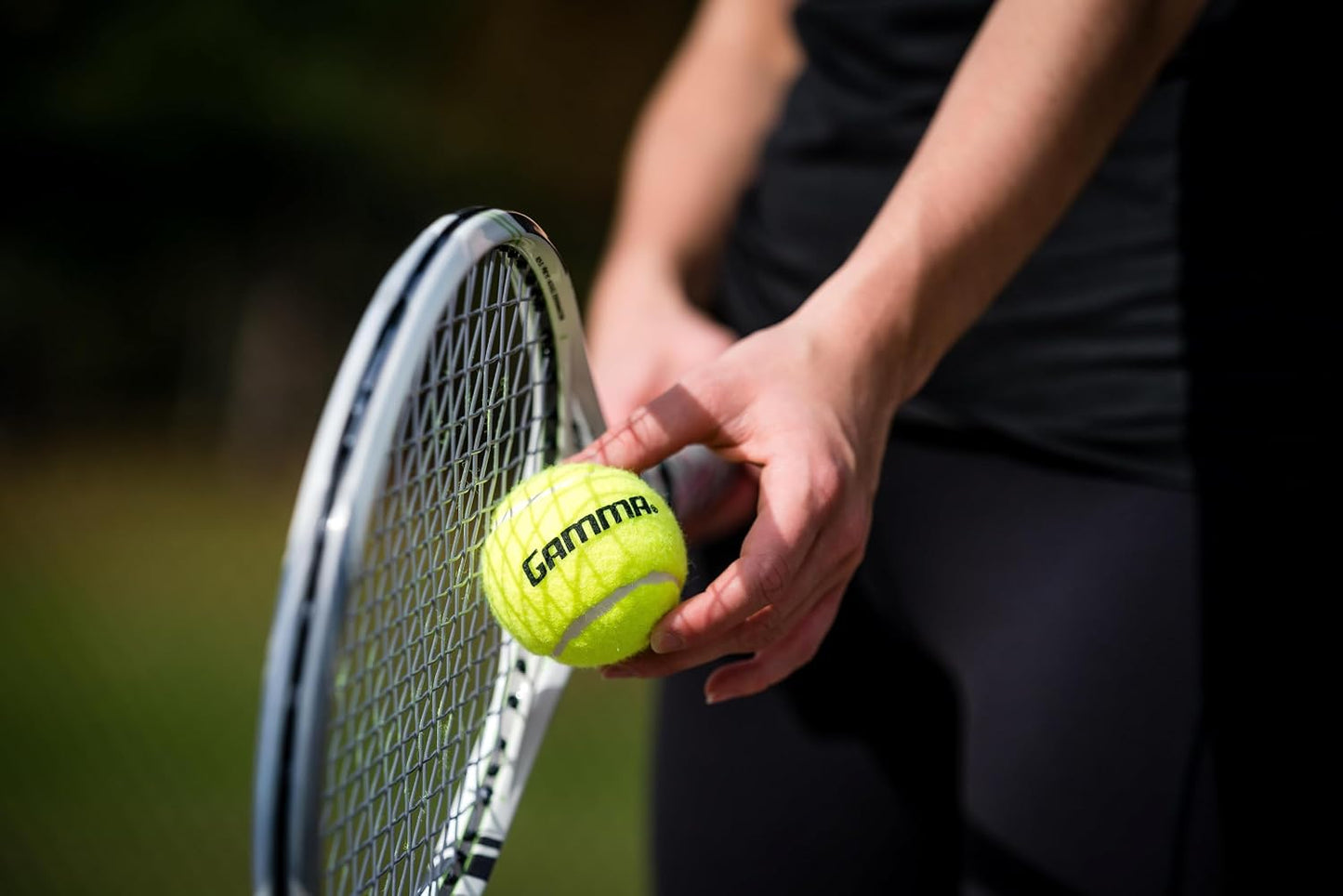 Gamma Sports Caja de pelotas de tenis sin presión - Ideal para prac...