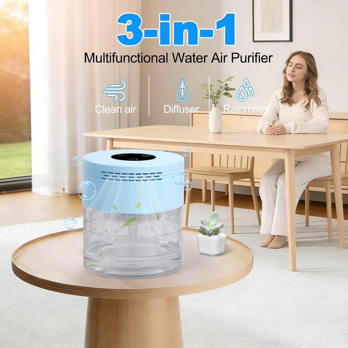 Purificadores de aire de agua para el hogar, purificadores de aire...