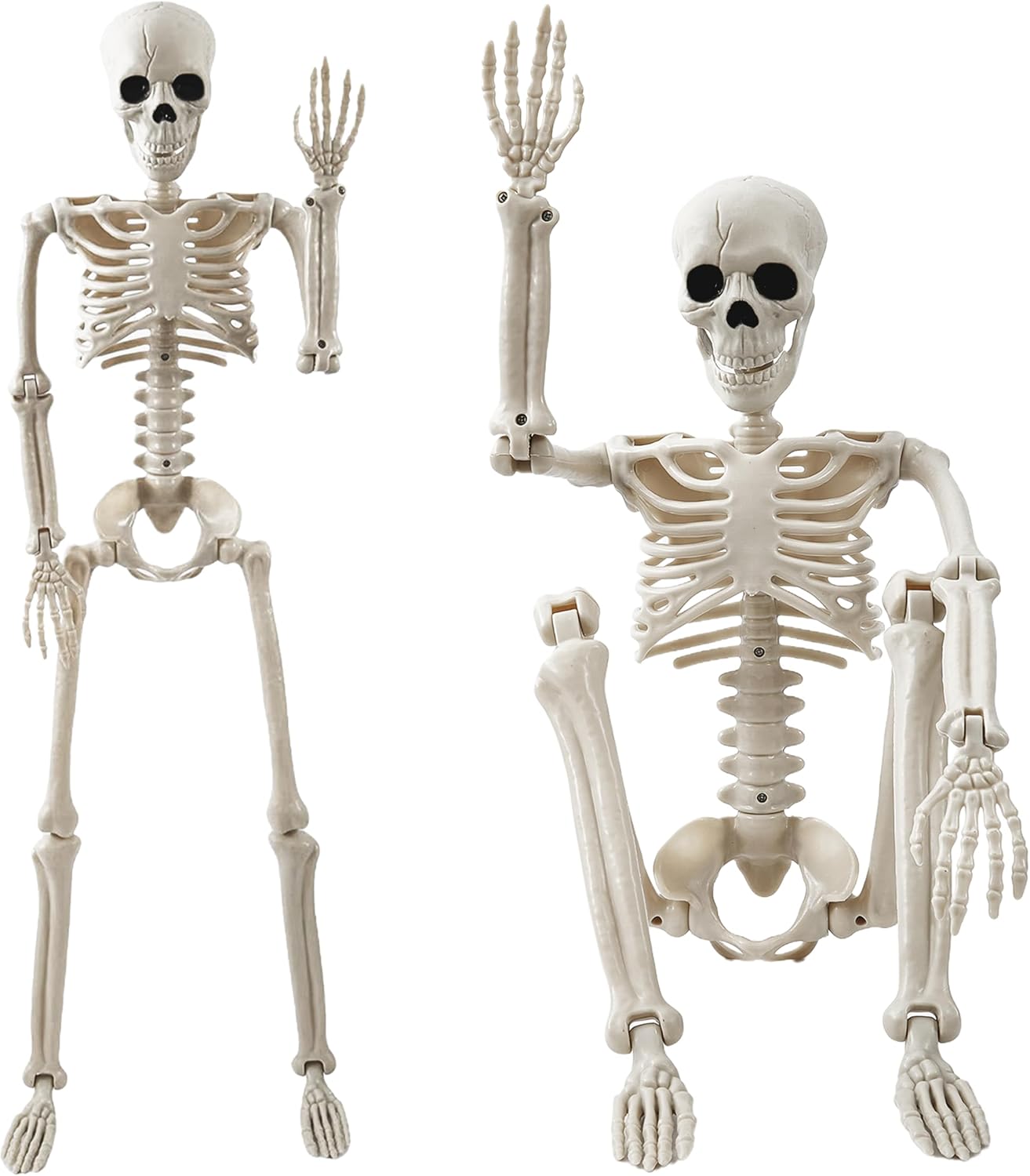 tkgpe - Decoraciones de Halloween para exteriores, paquete de 2 dec...